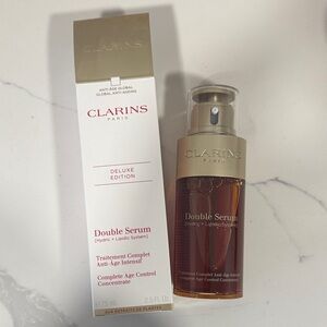 Clarins Deluxe Edition Double Serum - 2.5 ounces, new with box (never used)